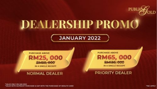 Promosi Dealer Public Gold Januari 2022