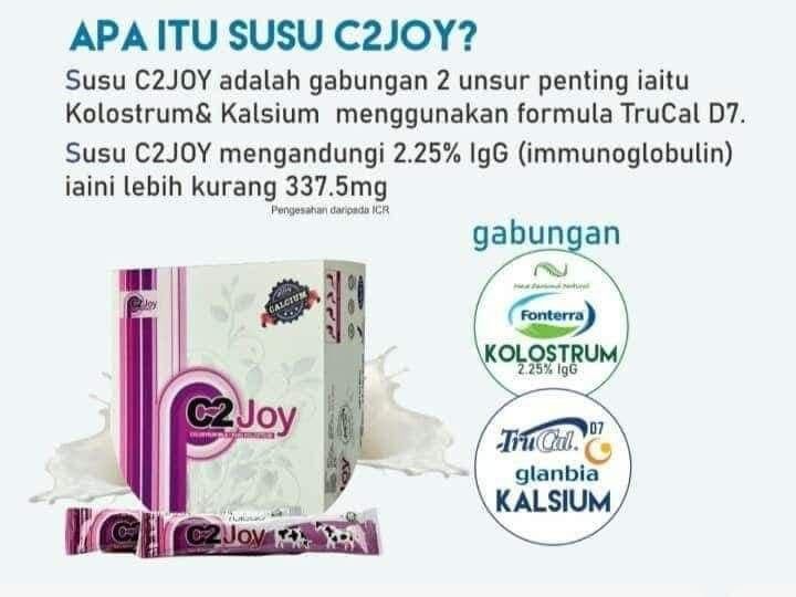 Susu C2Joy produk referral networking TDC Holdings Sdn Bhd.